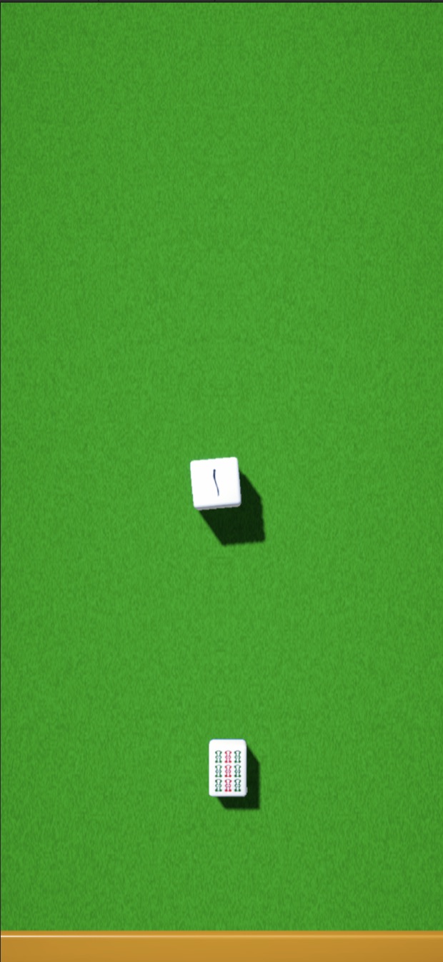 Dos fichas de Mahjong Flow sobre la mesa